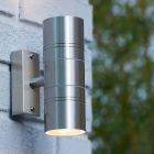 Kromi metalli ylös alas seinävalaisin, Arne, IP44