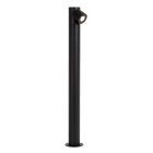 Musta alumiini ulkovalaisin, Ibama, 5W, 3000K LED, IP65