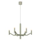 Harmaanruskea metalli riippuvalaisin, Wellington, 3W, 2700K LED