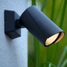 Antrasiitti alumiini ulkovalaisin, Manal, 12W, 3000K LED, IP65