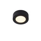 Musta alumiini kattolamppu, Brice, 8W, 3000K LED, IP44