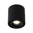 Musta alumiini kattokohdevalaisin, Yumiko, 8W, 2700K LED