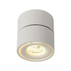Valkoinen alumiini kattokohdevalaisin, Yumiko, 8W, 2700K LED