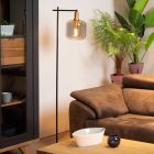 Harmaa lasi lattiavalaisin, Joanet, katkaisimella