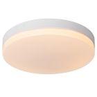Valkoinen muovi kylpyhuoneen kattovalaisin, Biskit, 36W, 2700K LED, IP44