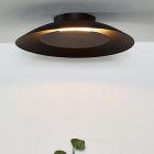Musta metalli kattolamppu, Foskal, 12W, 2700K LED