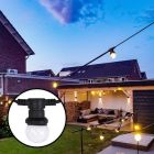 15 metrin valosarja, jossa on 15 läpinäkyvää lamppua