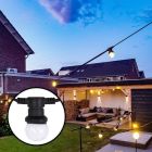 80 metrin valosarja, jossa on 80 läpinäkyvää lamppua