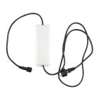 LED-valoköysi virtajohdolla, lämpimän ja kylmän valkoisen värisävyyn