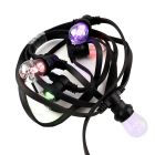 10 metrin valosarja 10 RGB-lampulla (sisältää ohjaimen)