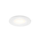 Valkoinen alumiini mini-upotettava spottivalaisin, Philomena, 3,4W, 3000K LED, IP44