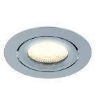 Kromi alumiini upotettava spottivalaisin, Wimke, 5W, 2700K LED, IP44