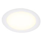 Valkoinen alumiini alasvalo, Umbriel, 12W, 4000K LED, IP44