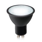 Himmennettävä GU10 LED-lamppu Antonie, musta, 7W, 4000K