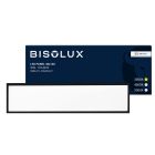 Musta 120x30 cm LED-paneeli - 100 lm/W - UGR<19 - Säädettävä valkoinen - Taustavalaistu