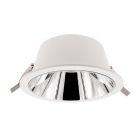 Valkoinen alumiini alasvalo, Maud, 16W, white switch LED, IP22