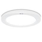 Valkoinen muovi alasvalo, Okno, 17,6W, white switch LED, IP22
