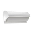 Valkoinen alumiini ulkovalaisin, Rajko, 12W, 3000K LED, IP54