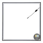 LED-kehyspaneeli 60x60 - 37W - valkoinen kytkin - UGR<21 - reunavalaistu