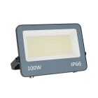 Harmaa alumiininen valonheitin, Ilay, 100W, valkoinen kytkin-LED, IP66