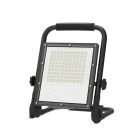 Musta alumiininen rakennusvalaisin, Jacob, 30W, 6500K LED, IP66