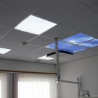 Valokuvatulostepilvi - 4 akryylilevyn sarja tulosteella, 60x60 cm LED-paneeleille