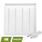 Sälekaihtimen LED-paneeli 60x60 - 30W - valkoinen kytkin - UGR <16