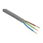 5 metrin ulkokaapeli XMVK 3 x 2,5 mm, harmaa
