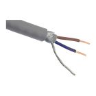 5 metrin maadoituskaapeli XMVK-AS 2 x 2,5 mm. Harmaa.