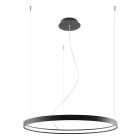Alumiini riippuvalaisin musta, Ringo, 50W, 3000K LED