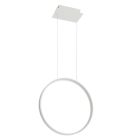 Alumiini riippuvalaisin valkoinen, Ringo, 30W, 3000K LED