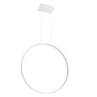 Alumiini riippuvalaisin valkoinen, Ringo, 50W, 3000K LED