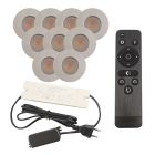 Alumiini veranda pintavalaisin kromi, Dico, 3W, 2700K LED, IP65, kaukosäätimellä