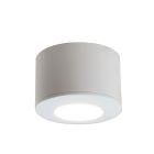 Alumiini veranda upotettava spottivalaisin valkoinen, Vasso, 3W, 2700K LED, IP44