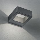 Antrasiitti alumiini ulkovalaisin, Norton, 4,5W, 3000K LED, IP54