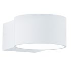 Valkoinen metalli ylös alas seinävalaisin, Tyra, 4,3W, 3000K LED