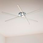 Nikkeli metalli kattolamppu, Gottrup, 8,5W, 3000K LED