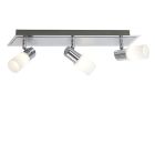 Harmaa lasi kattokohdevalaisin, Morely, 4,3W, 3000K LED