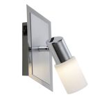 Harmaa lasi kattokohdevalaisin, Morely, 4,3W, 3000K LED, katkaisimella