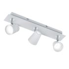 Valkoinen lasi kattovalaisin, Laysha, 6W, 3000K LED