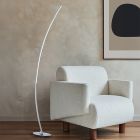 Musta muovi lattiavalaisin, Vessla, 11W, 3000K LED, katkaisimella