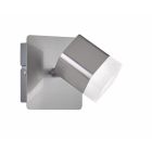 Nikkeli muovi seinäspotti, Kolind, 4W, 3000K LED