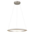 Nikkeli metalli riippuvalaisin, Jiry, 48W, white switch LED, 3-portaisesti himmennettävä