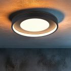Musta muovi plafond, Flory, 36W, 3000K LED