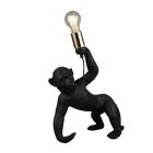 Musta muovi pöytävalaisin, Macaca