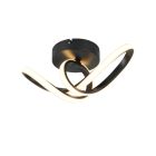 Musta metalli kattovalaisin, Wiard, 7W, 3000K LED