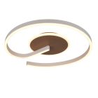 Ruskea metalli kattovalaisin, Ymer, 21W, white switch LED, 3-portaisesti himmennettävä