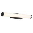 Musta metalli peilivalaisin, Staby, 4,3W, 3000K LED, IP44