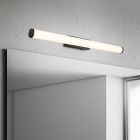Musta metalli peilivalaisin, Staby, 6,5W, 3000K LED, IP44