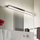 Kromi alumiini kylpyhuoneen seinävalaisin, Basma, 13W, 3000K LED, IP44